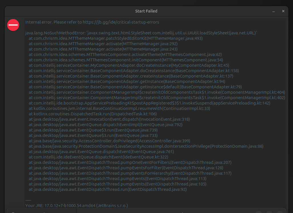 PhpStorm ne s'ouvre plus après l'installation d'un plugin